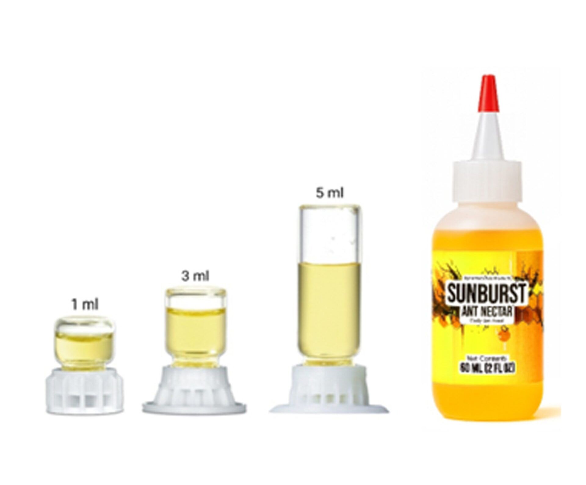 Byformica liquid feeder (1,3 en 5 ml) + 60 ml ant nectar pakket